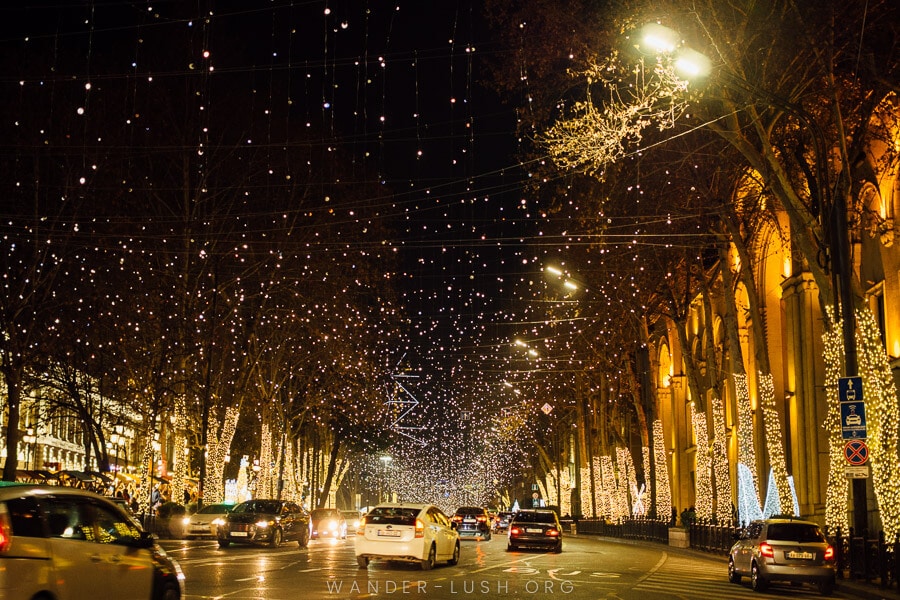 Emily-Lush-Christmas-in-Tbilisi-2022-Rustaveli-Ave-lights.jpg